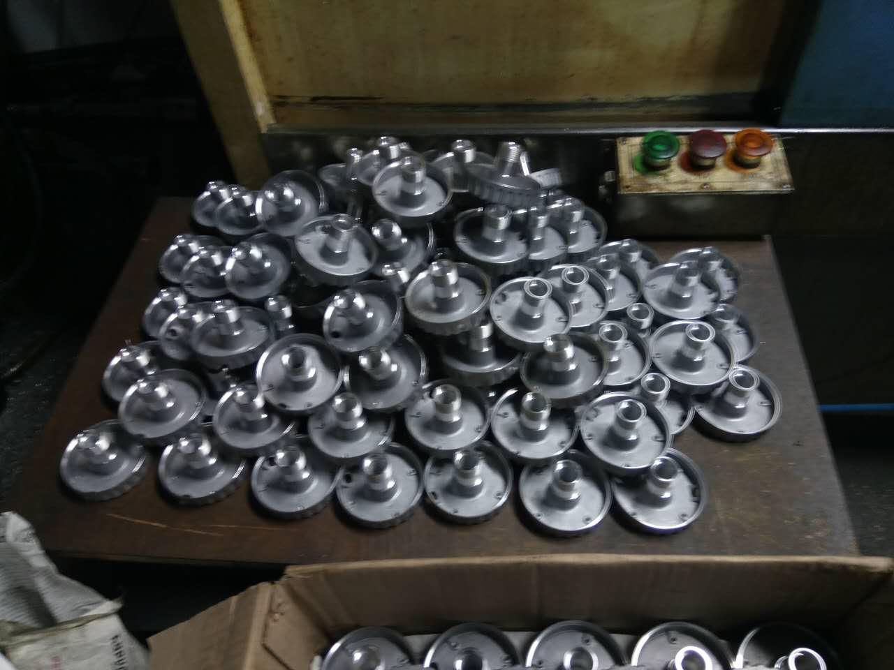 生產(chǎn)的零件——CK6146D-Y∠30斜床身車(chē)銑復合機(46刀塔+帶Y軸+4側動(dòng)力頭+4端動(dòng)力頭) —高配置