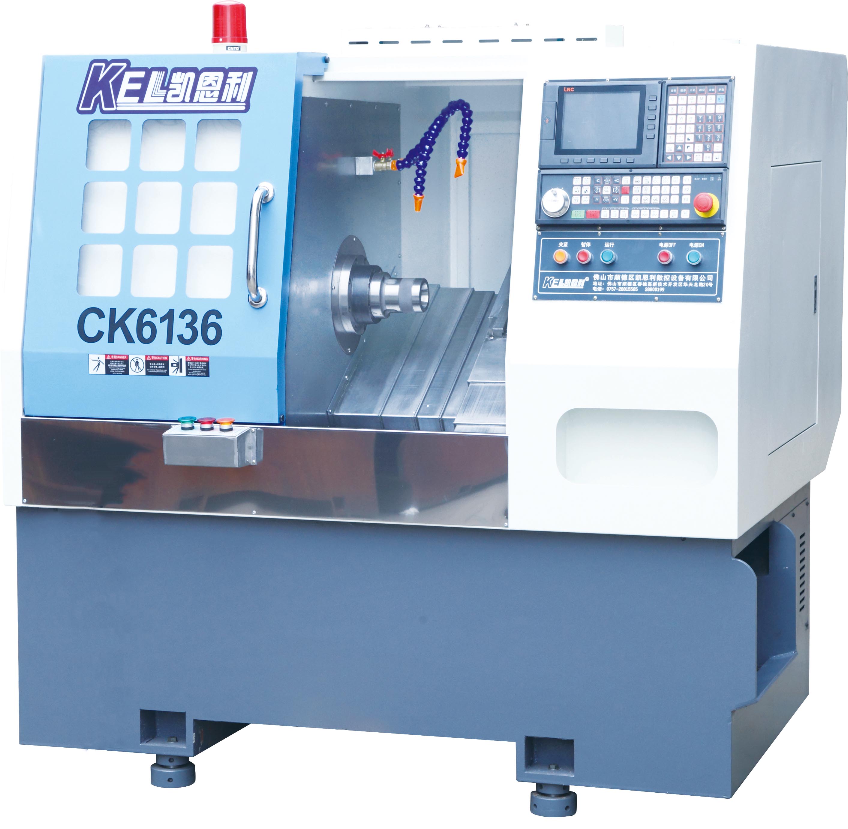 CK6136A ∠30 斜床身排刀式數控車(chē)床（標準配置 排刀機）