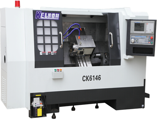 CKX6146D—W∠45斜床身數控車(chē)床(刀塔帶尾座機）—高配置