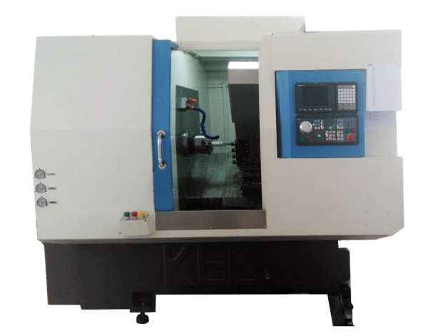 CKX6146C—Y∠45斜床身 (排刀型帶4個(gè)端銑4個(gè)鍘銑動(dòng)力頭）車(chē)銑復合數控車(chē)床—高配置